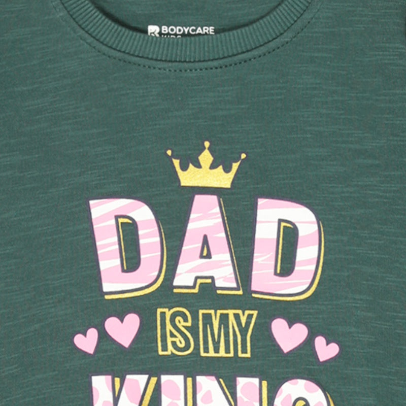 Bodycare Girls Fleece Round Neck Full Sleeves Sweat Shirt