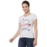 Proteens Women T-shirt Round Neck Half Sleeves