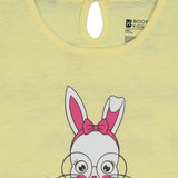 Bodycare Girls Round Neck Half Sleeves T-Shirt