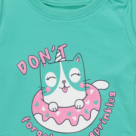 Baby Girls T-Shirt Round Neck Full Sleeves