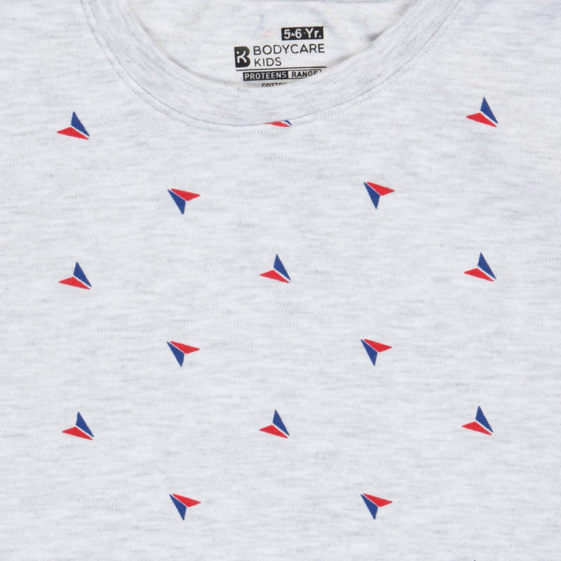 Boys T-Shirt Round Neck Full Sleeves - Bodycare