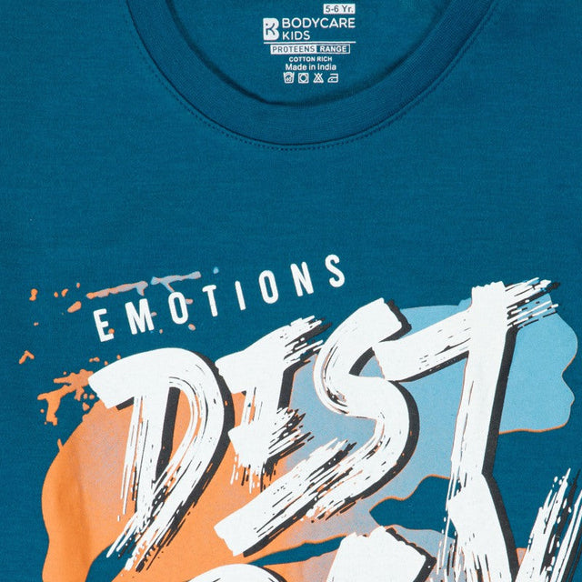 Boys T-Shirt Round Neck Full Sleeves - Bodycare