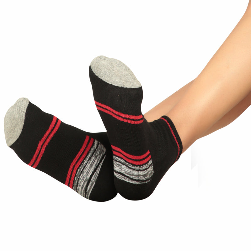 Bodycare Mens Ankle Length Solid Socks Pack Of 2