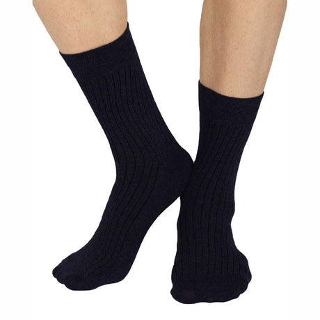 Bodycare Mens Solid Mid Calf Length Socks Pack Of 3