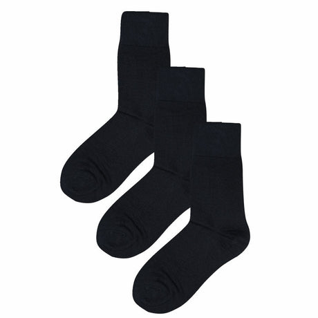 Bodycare Mens Solid Mid Calf Length Socks Pack Of 3