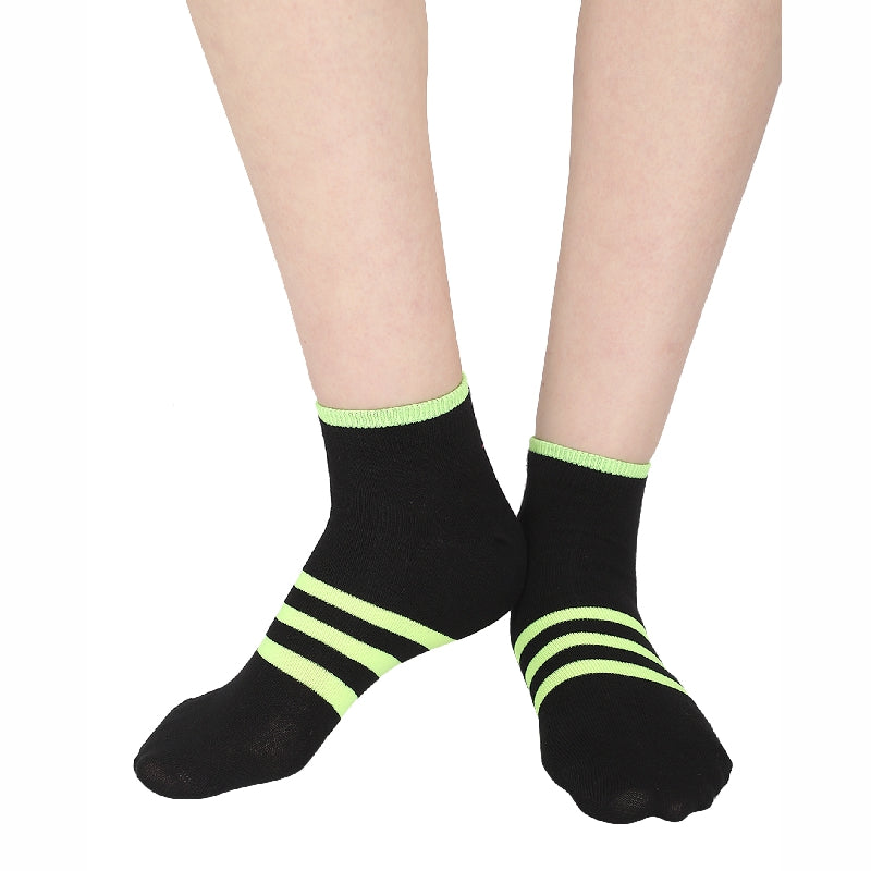 Bodycare Womens Solid Ankle Length Socks Pack Of