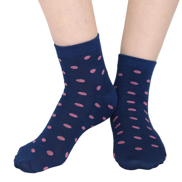 Women Cotton Spandex Socks Stretch Pack of 3 - Bodycare