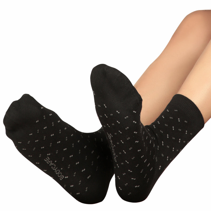 Bodycare Mens Mid Calf Printed Socks Pack Of 2