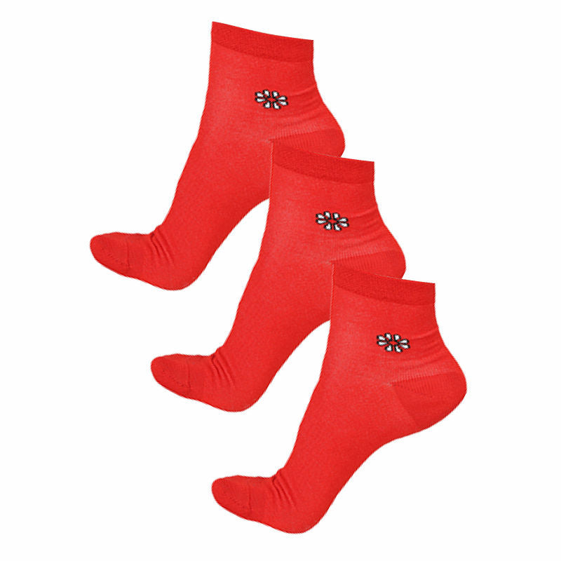 Bodycare Womens Solid Ankle Length Socks Pack Of