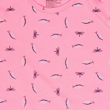 Bodycare Girls Round Neck Half Sleeves Tshirt