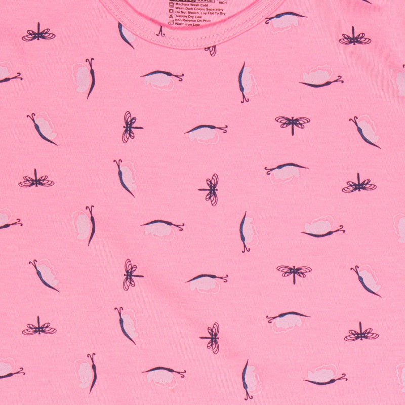 Bodycare Girls Round Neck Half Sleeves Tshirt