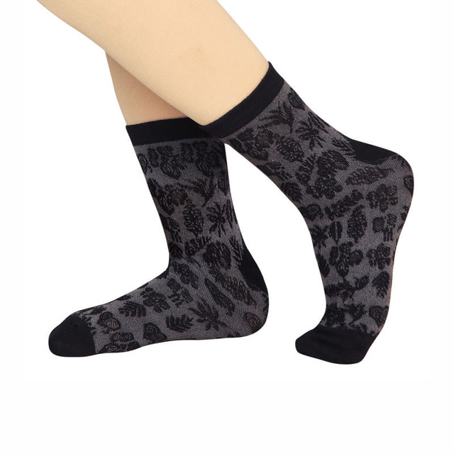 Women Cotton Spandex Socks Stretch Pack of 3 - Bodycare
