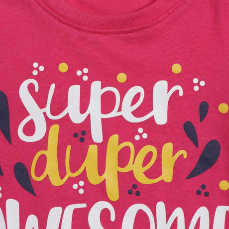 Dyca Girls Half Sleeves T-Shirt