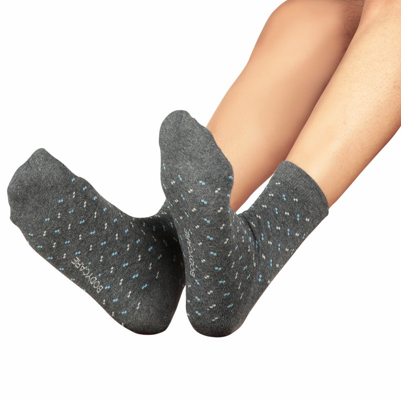 Bodycare Mens Mid Calf Printed Socks Pack Of 2