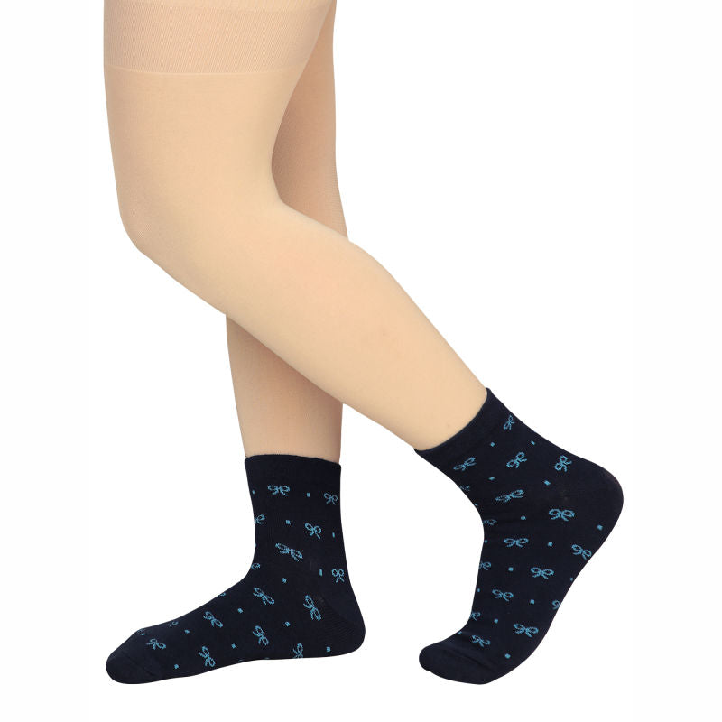 Bodycare Womens Solid Ankle Length Socks Pack Of