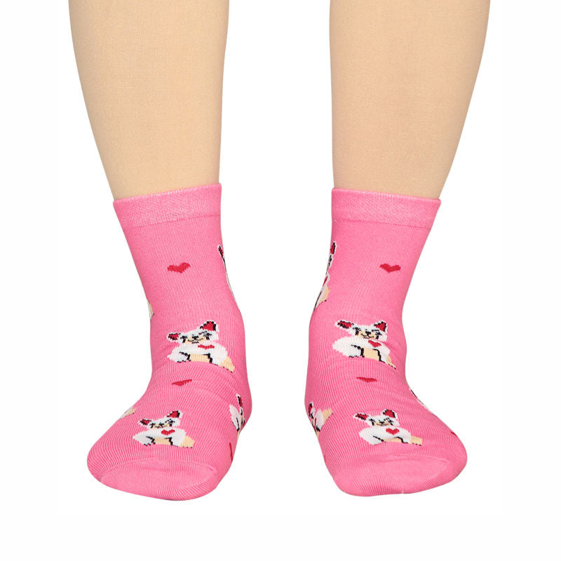 Women Cotton Spandex Socks Stretch Pack of 3 - Bodycare