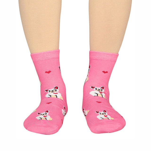 Women Cotton Spandex Socks Stretch Pack of 3 - Bodycare