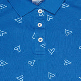 Bodycare Girls Polo Collar Half Sleeves Printed Tshirt