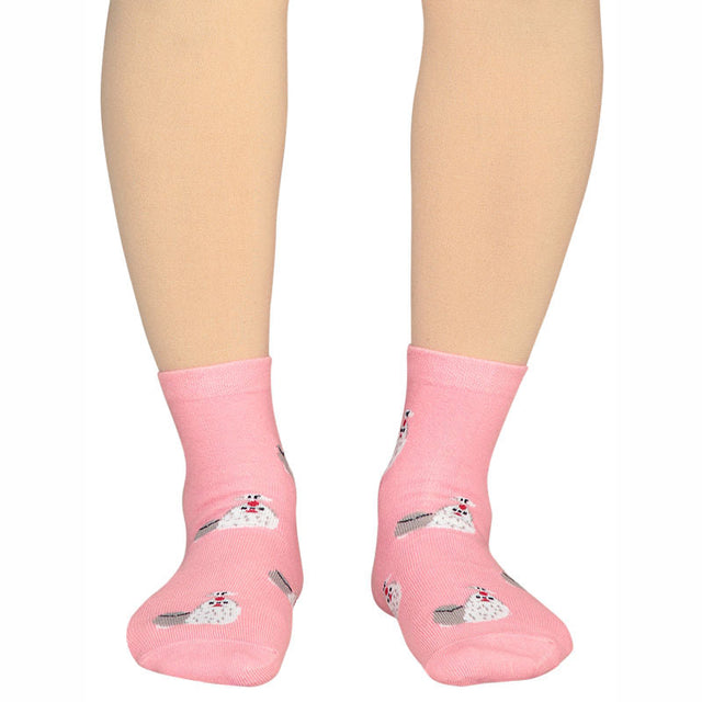 Women Cotton Spandex Socks Stretch Pack of 3 - Bodycare