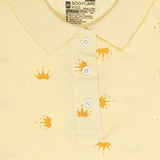 Bodycare Girls Polo Collar Half Sleeves Printed Tshirt