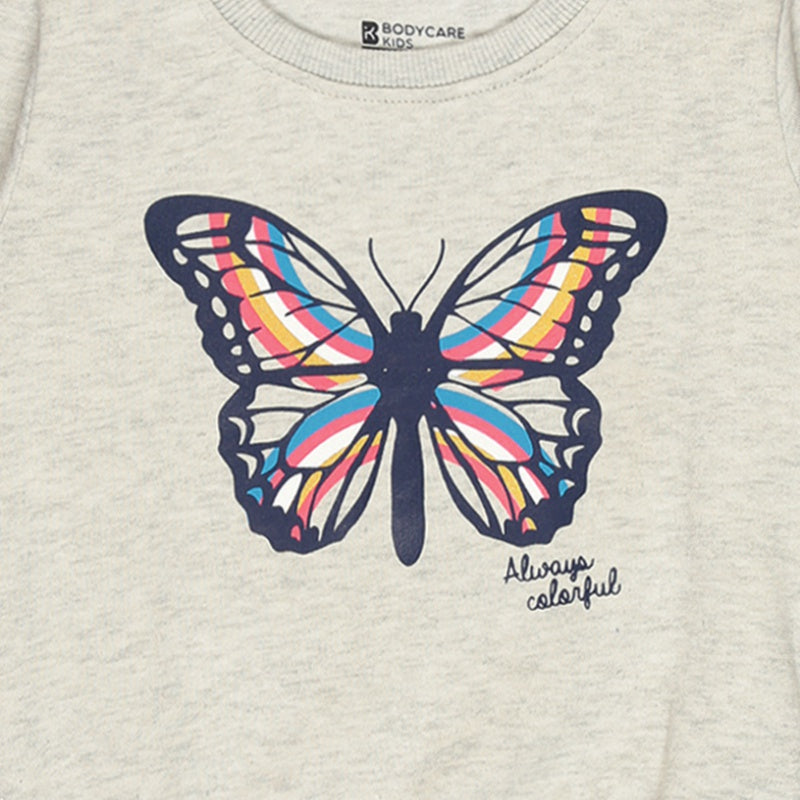 Bodycare Girls Fleece Round Neck Full Sleeves Sweat Shirt