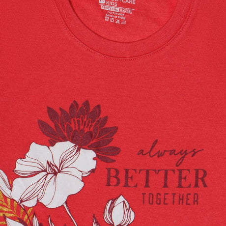 Bodycare Girls Round Neck Full Sleeves Solid Tshirt