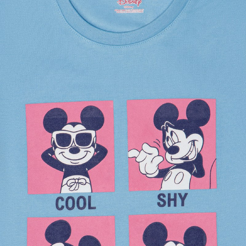 Girls Minnie & Friends Printed Round Neck Full Sleeve T-Shirt for Casual Wear and Everyday Comfortable Dressing - Pack of 1
