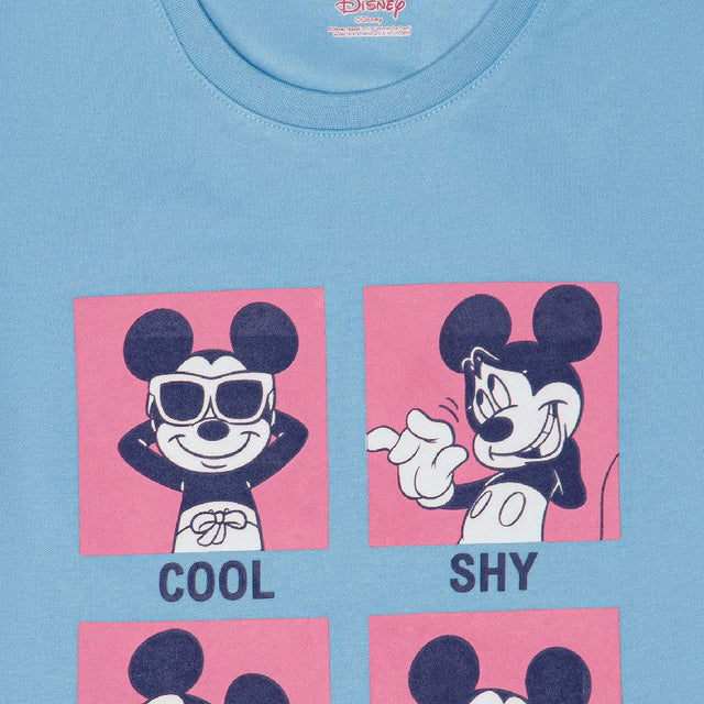 Girls Minnie & Friends Printed Round Neck Full Sleeve T-Shirt for Casual Wear and Everyday Comfortable Dressing - Pack of 1