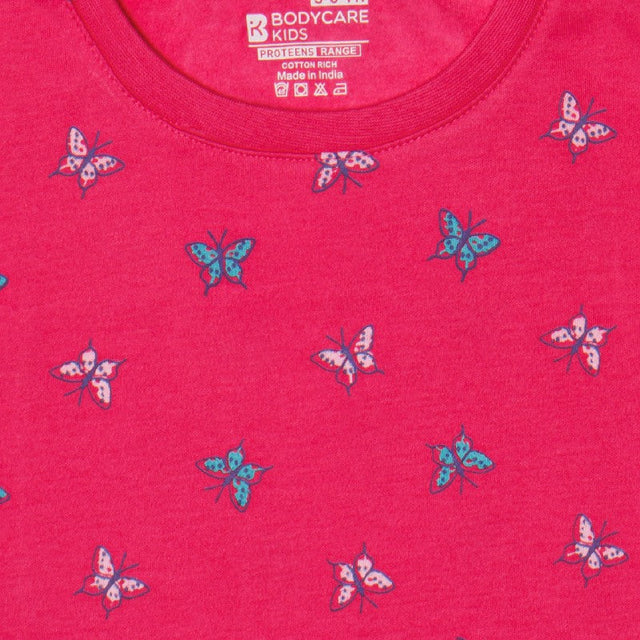 Girls T-Shirt Round Neck Full Sleeves - Bodycare