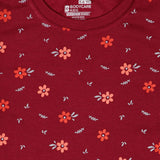 Bodycare Girls Round Neck Full Sleeves Printed Tshirt