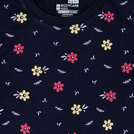 Bodycare Girls Round Neck Full Sleeves Printed Tshirt