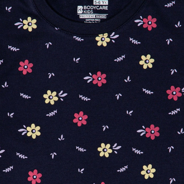 Girls T-Shirt Round Neck Full Sleeves - Bodycare