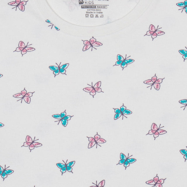 Girls T-Shirt Round Neck Full Sleeves - Bodycare