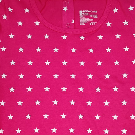 Baby Girls Cotton T-Shirt Round Neck Half Sleeves Pack of 1