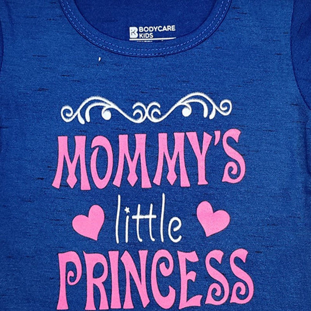 Baby Girls Round Neck Half Sleeve T-Shirt for Casual Dressing, Easy Movement and Regular Wardrobe Use - Pack of 1