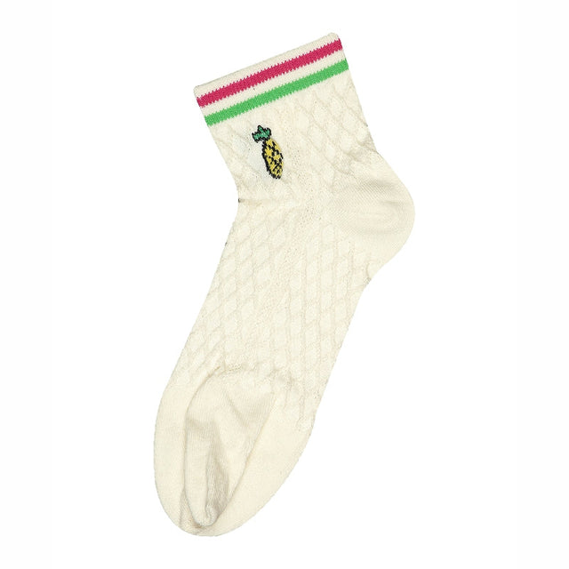 Women Cotton Spandex Socks Stretch Pack of 3 - Bodycare