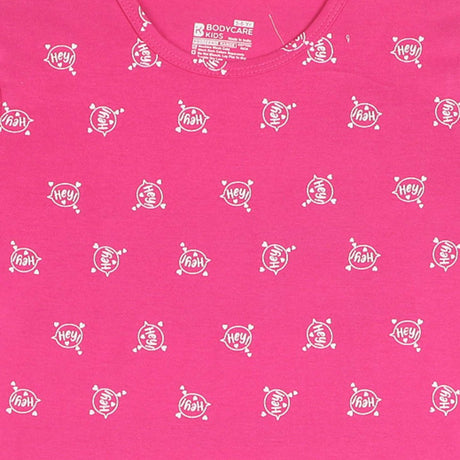 Bodycare Girls Round Neck Half Sleeves Tshirt