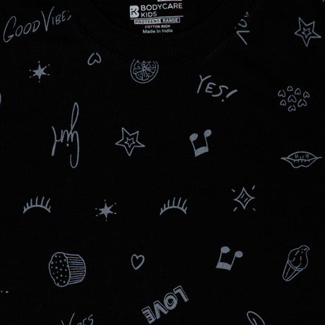 Girls Sweatshirt Round Neck Full Sleeves