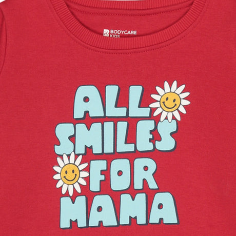 Bodycare Girls Fleece Round Neck Full Sleeves Sweat Shirt