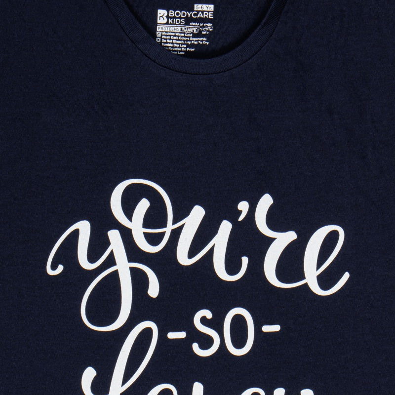 Bodycare Girls Round Neck Sleeveless Tshirt