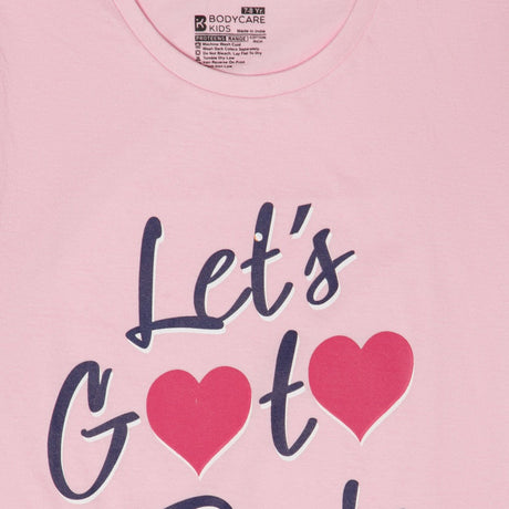 Bodycare Girls Round Neck Full Sleeves Printed Tshirt