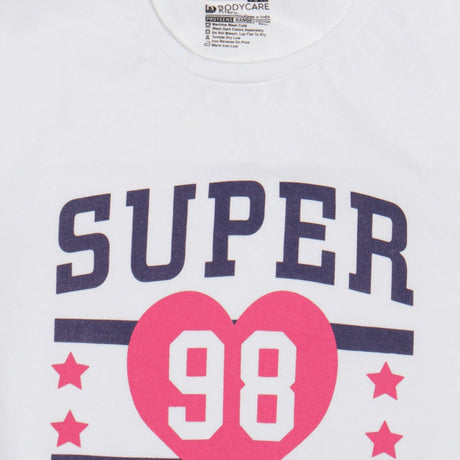 Bodycare Girls Round Neck Full Sleeves Printed Tshirt