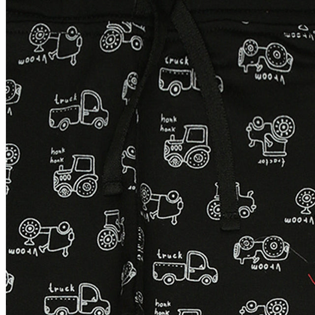 Boys Printed Track Pant for Casual Wear, Lounge Comfort, Easy Movement and Regular Wardrobe Use - Pack of 1