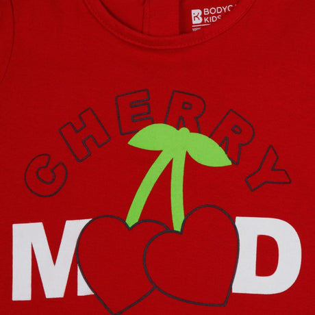 Bodycare Girls Round Neck Half Sleeves Frock