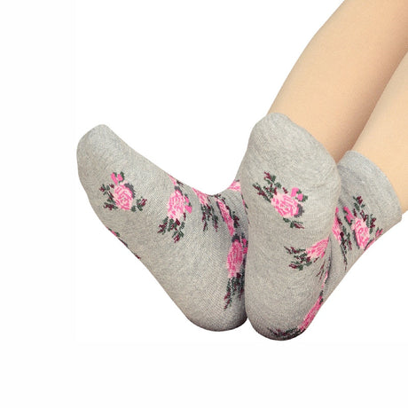 Bodycare Womens Mid Calf Printed Socks Pack Of 2