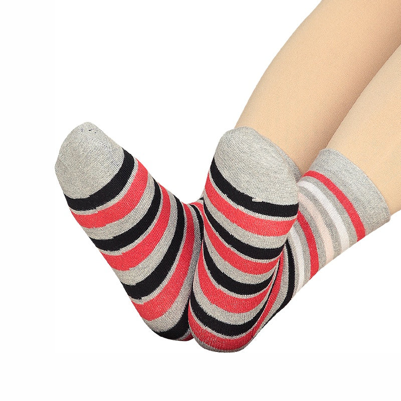 Bodycare Womens Mid Calf Printed Socks Pack Of 2