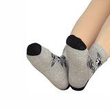 Bodycare Womens Mid Calf Printed Socks Pack Of 2