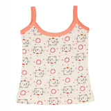 Girls 100% Cotton Vest Dori Neck Sleeveless Pack of 3 - Bodycare
