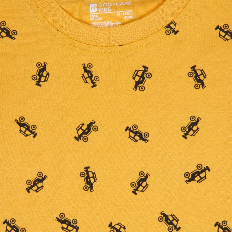 Baby Boys T-Shirt Round Neck Half Sleeves Pack of 2