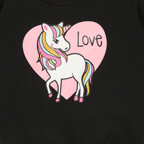 Bodycare Girls Fleece Round Neck Full Sleeves Sweat Shirt